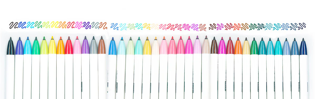 CLiCKART Retractable Felt Tip Marker - Image 21