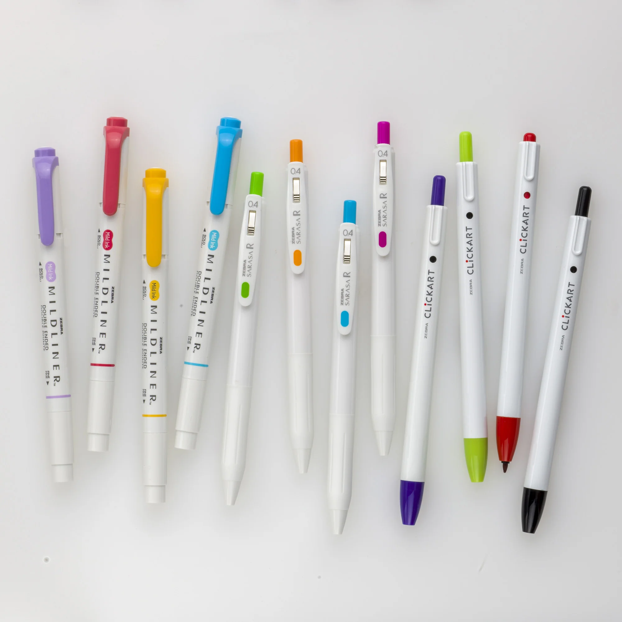 Creativity Collection Asst 12pk – Mildliner HL (4) + Sarasa R (4) + Clickart (4) - Image 6