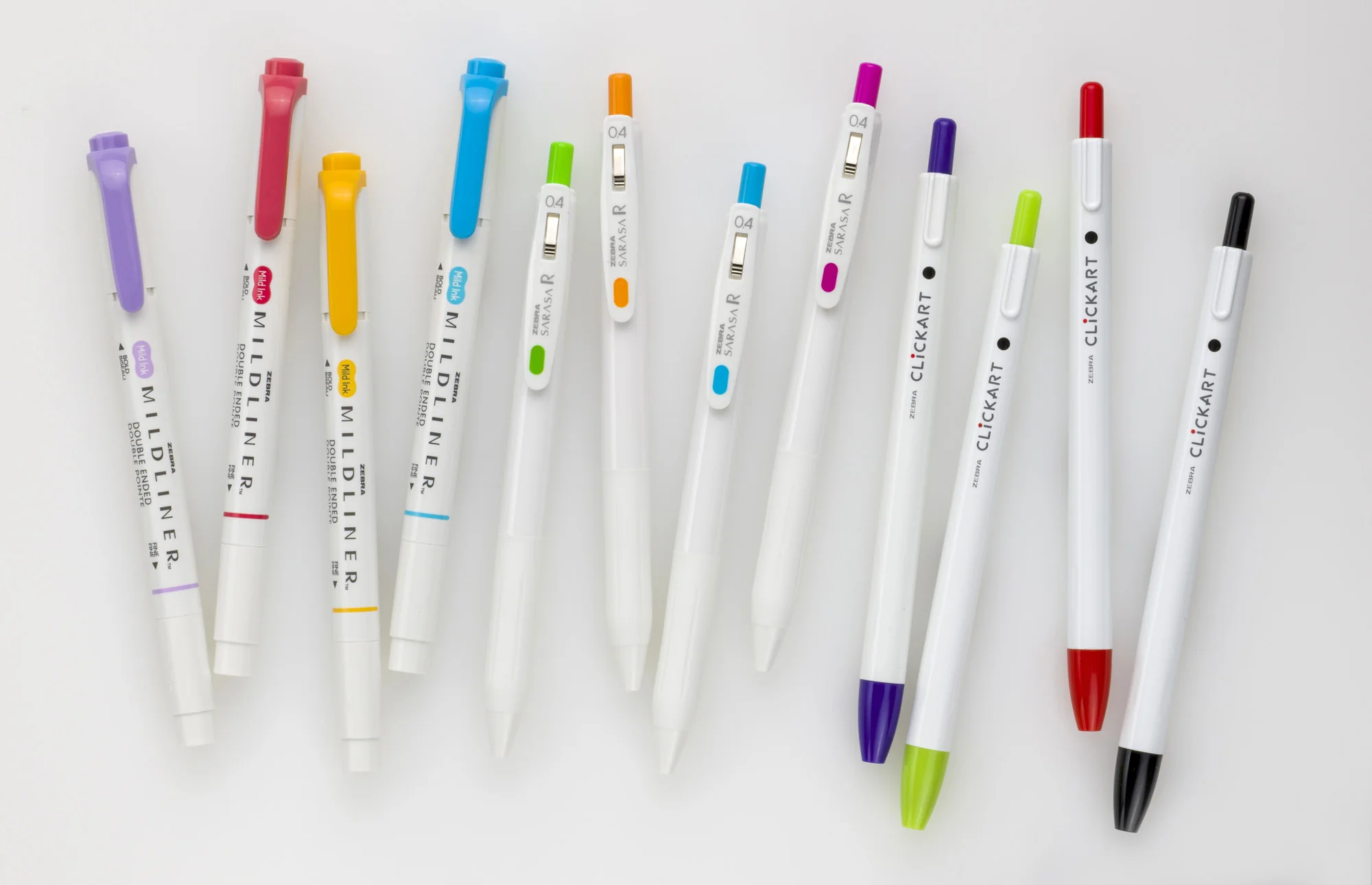 Creativity Collection Asst 12pk – Mildliner HL (4) + Sarasa R (4) + Clickart (4) - Image 9