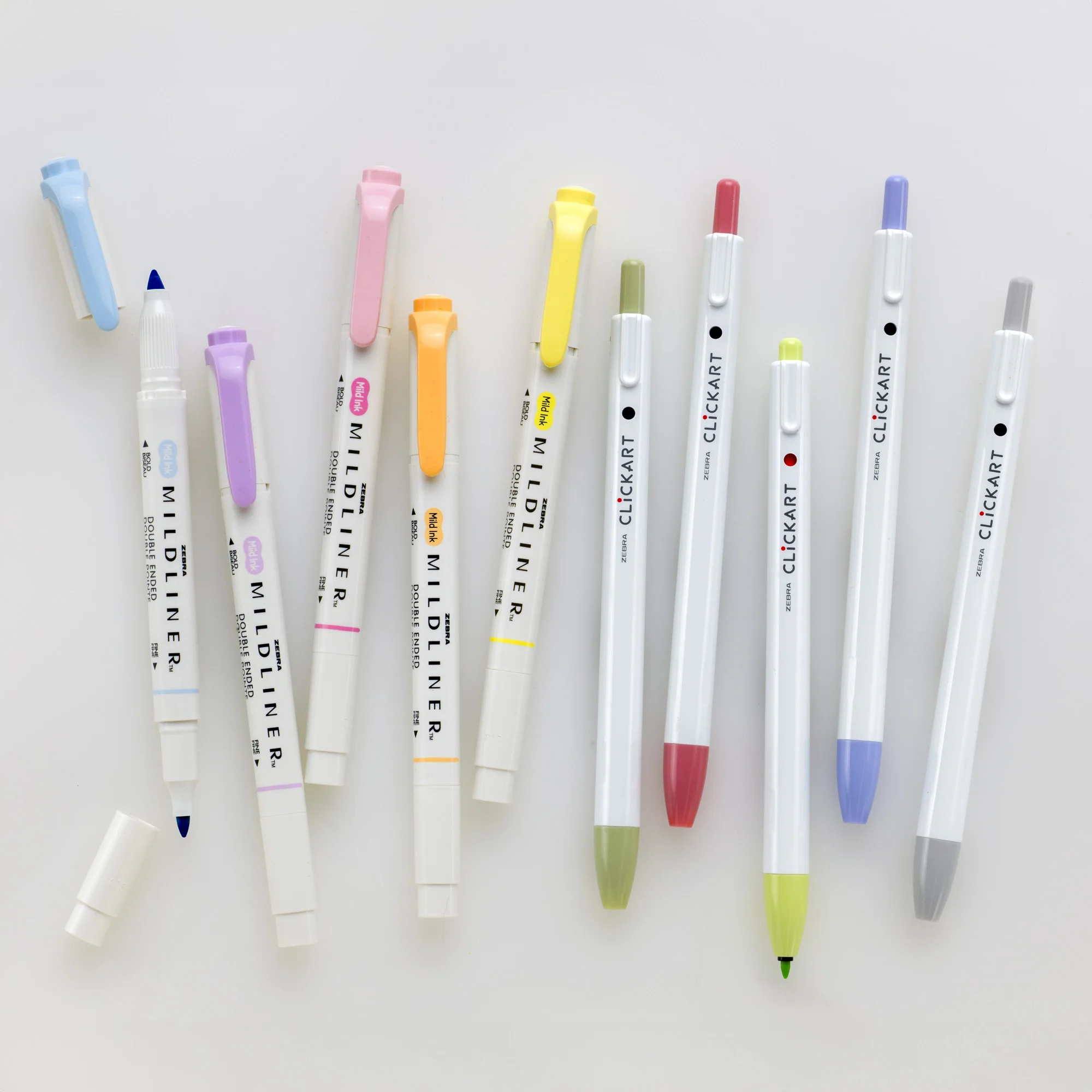 Journaling Set Asst 10pk - Mildliner HL (5) and Clickart (5) - Image 9