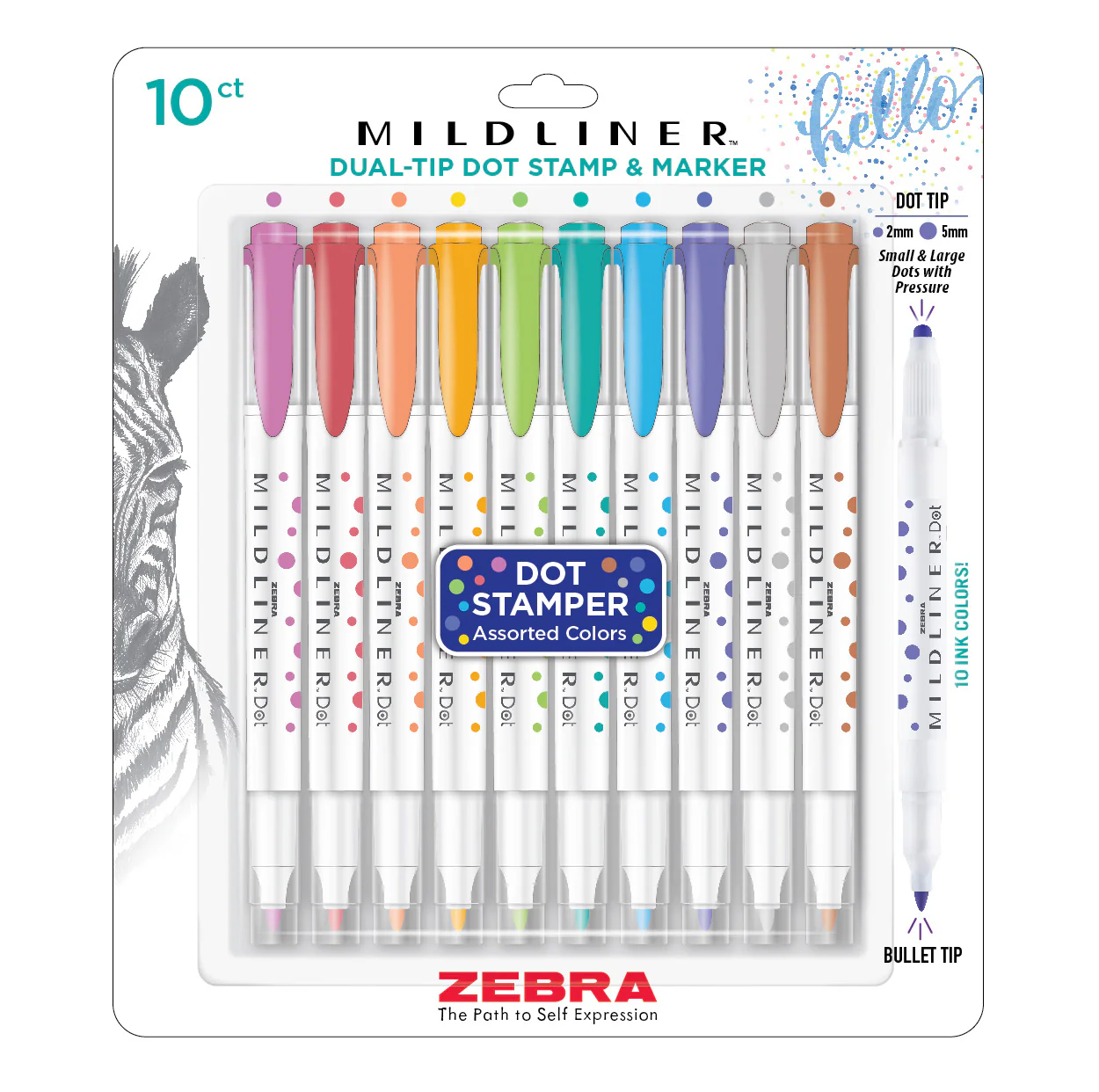 MILDLINER Dual-Tip Dot Marker - Image 2