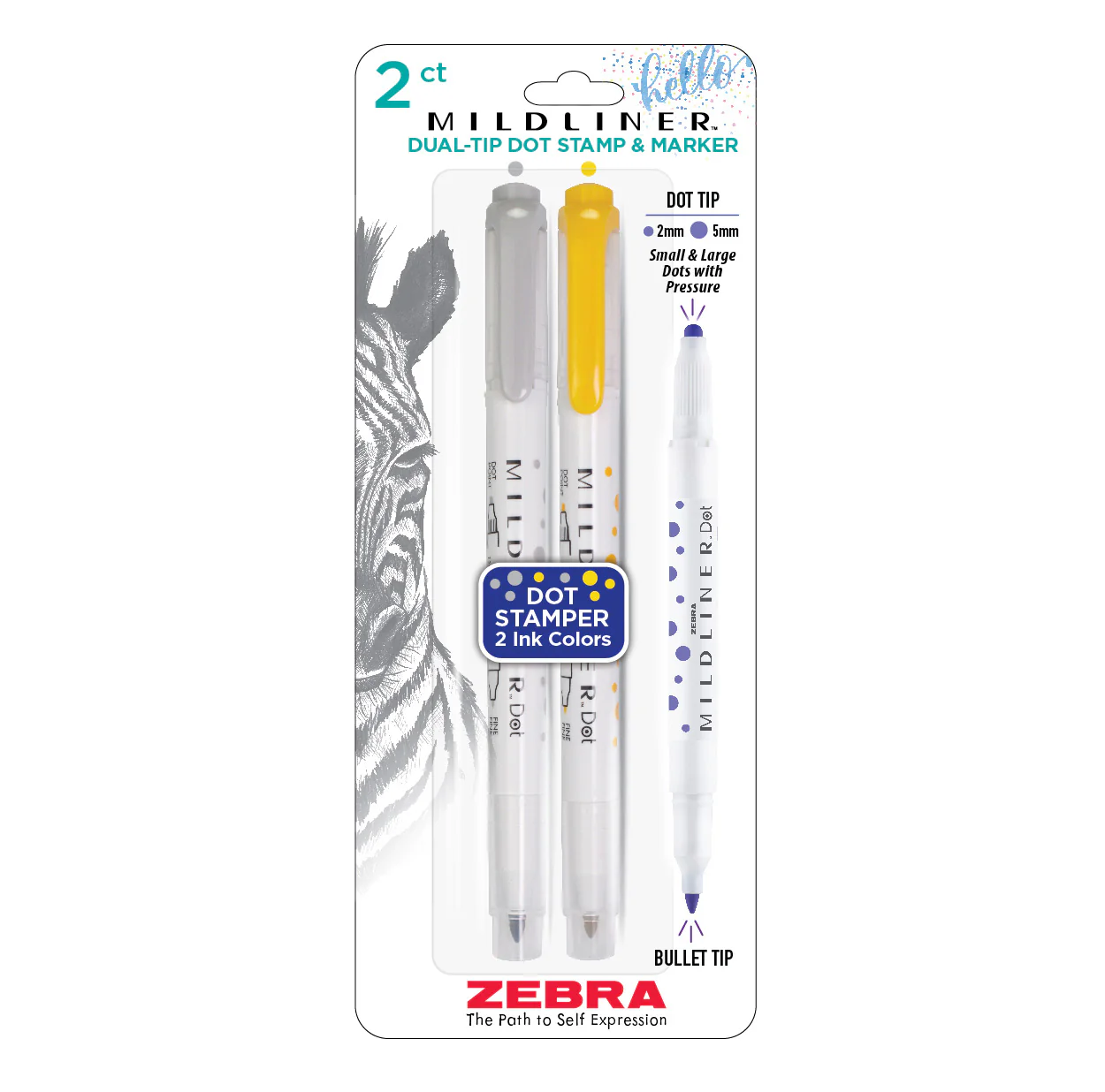 MILDLINER Dual-Tip Dot Marker - Image 3