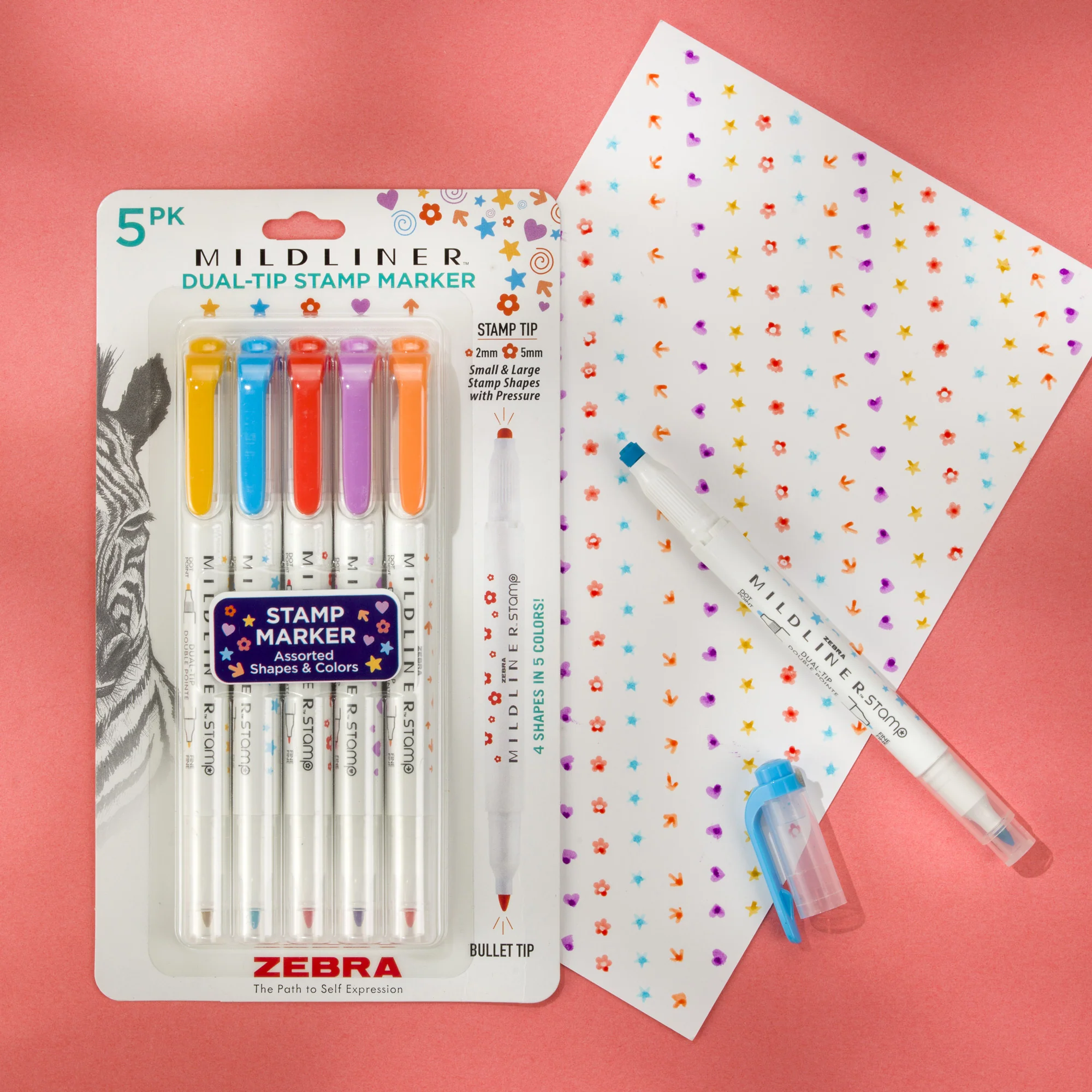 MILDLINER Dual-Tip Stamp Marker - Image 5