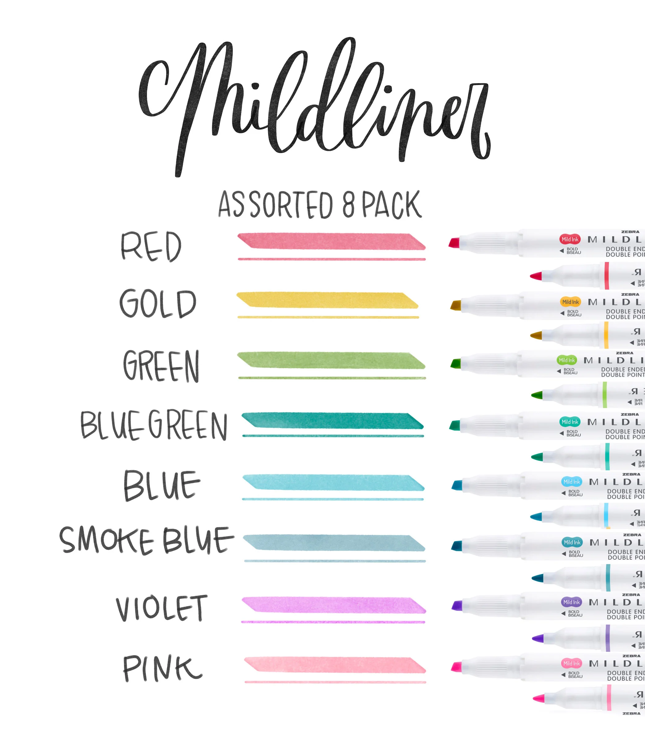MILDLINER Dual-Tip Creative Highlighter - Image 15