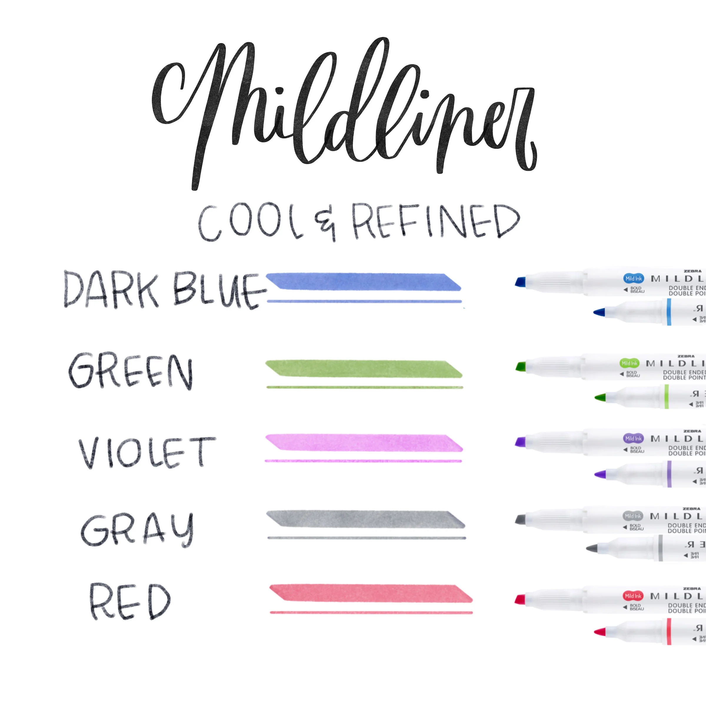 MILDLINER Dual-Tip Creative Highlighter - Image 155