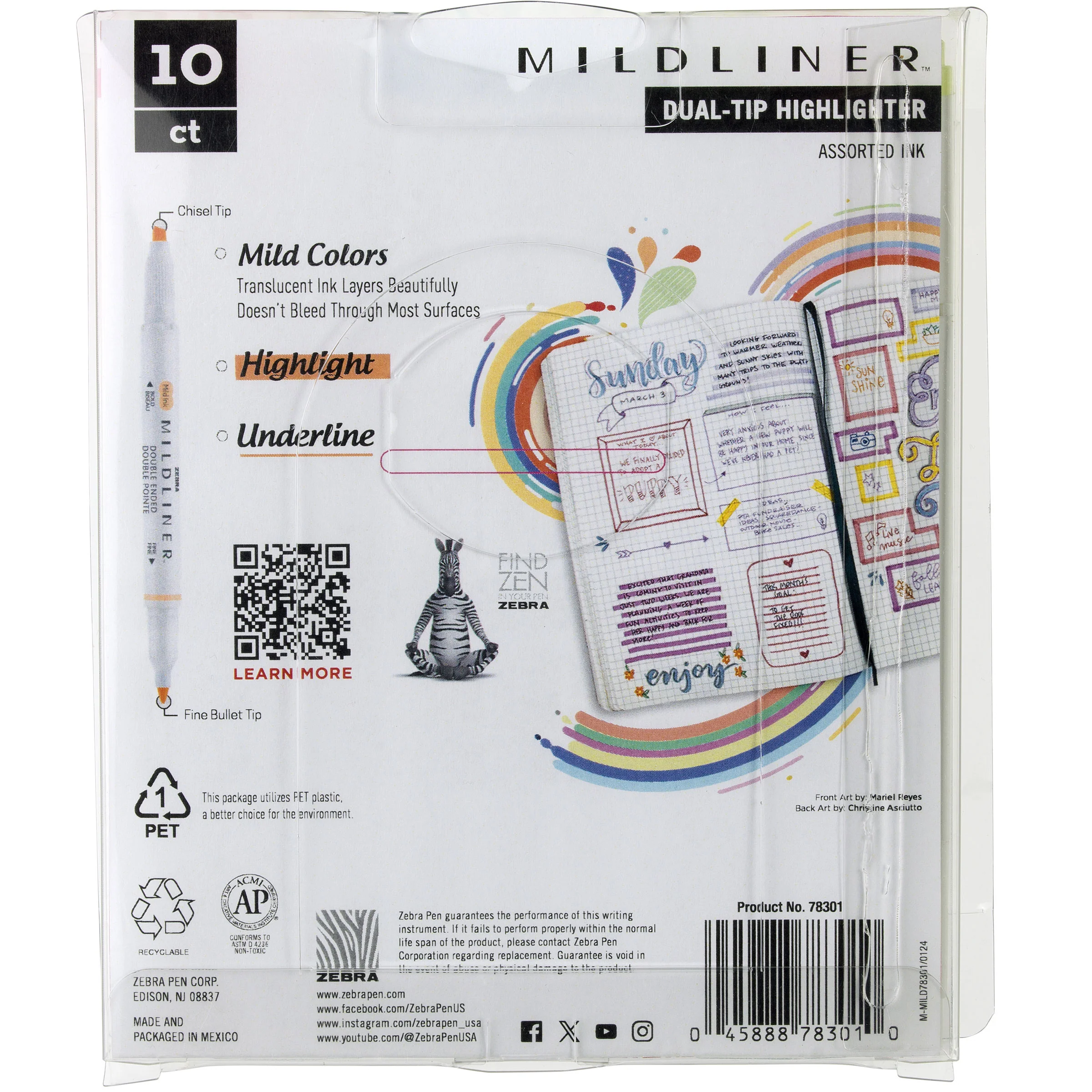MILDLINER Dual-Tip Creative Highlighter - Image 189