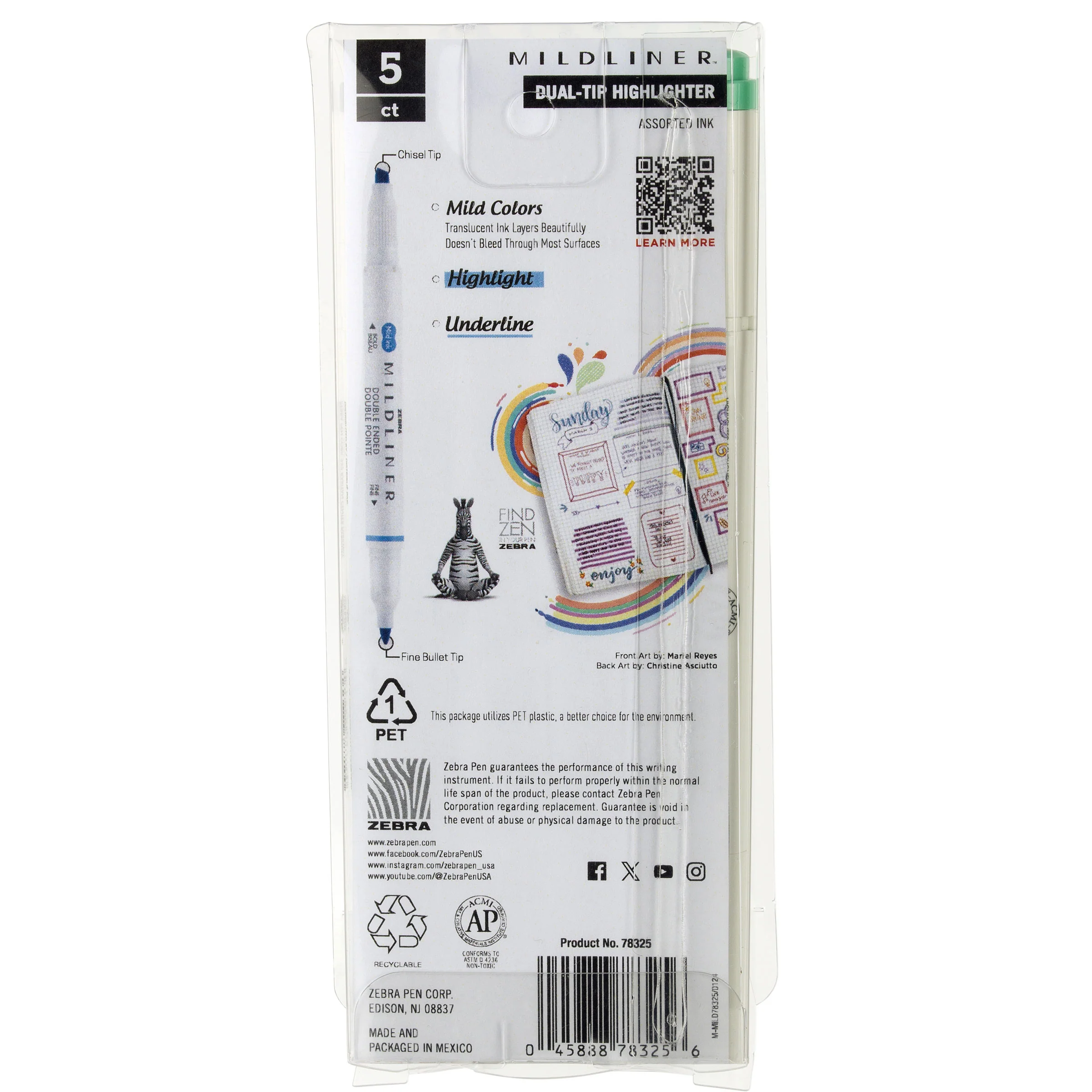 MILDLINER Dual-Tip Creative Highlighter - Image 190