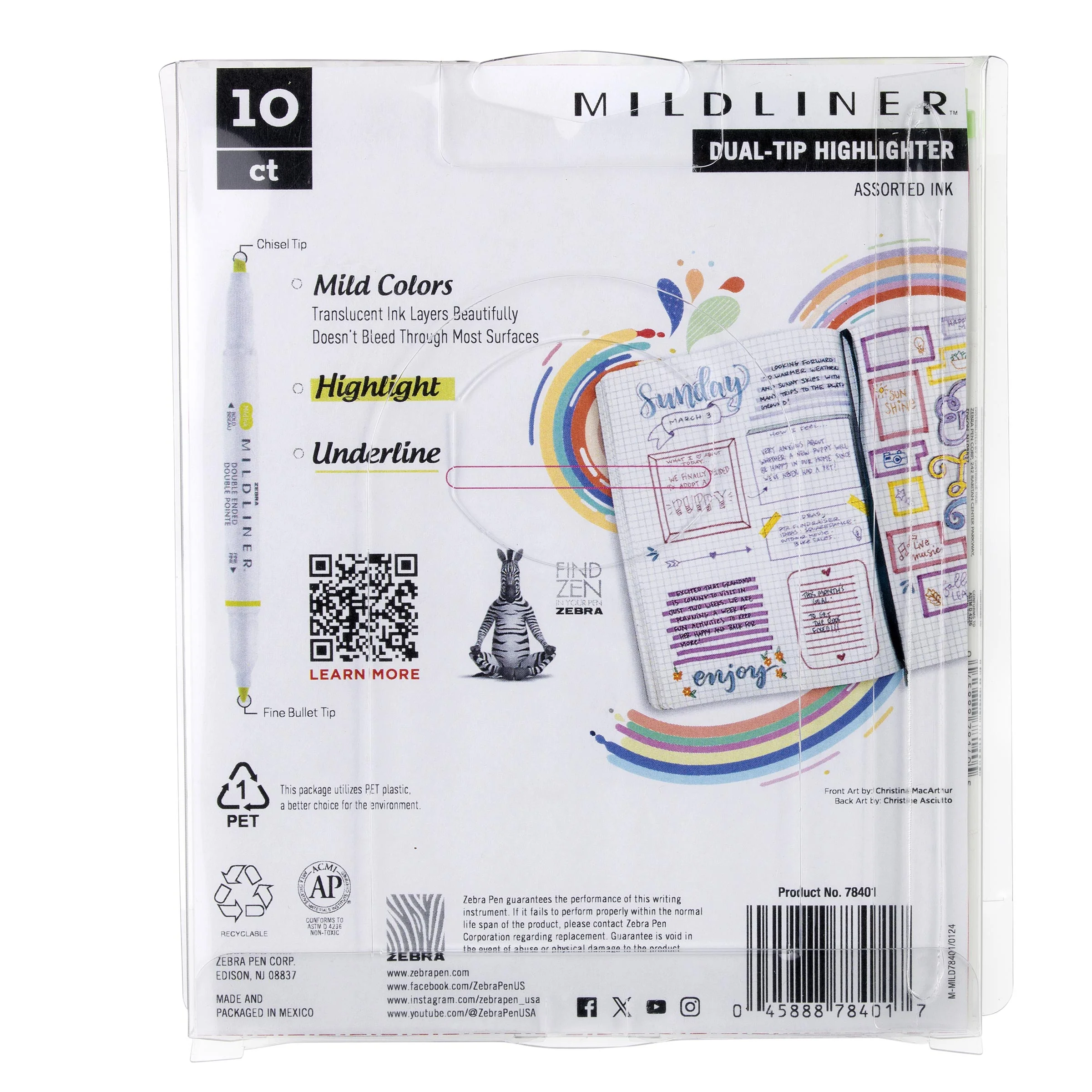 MILDLINER Dual-Tip Creative Highlighter - Image 214