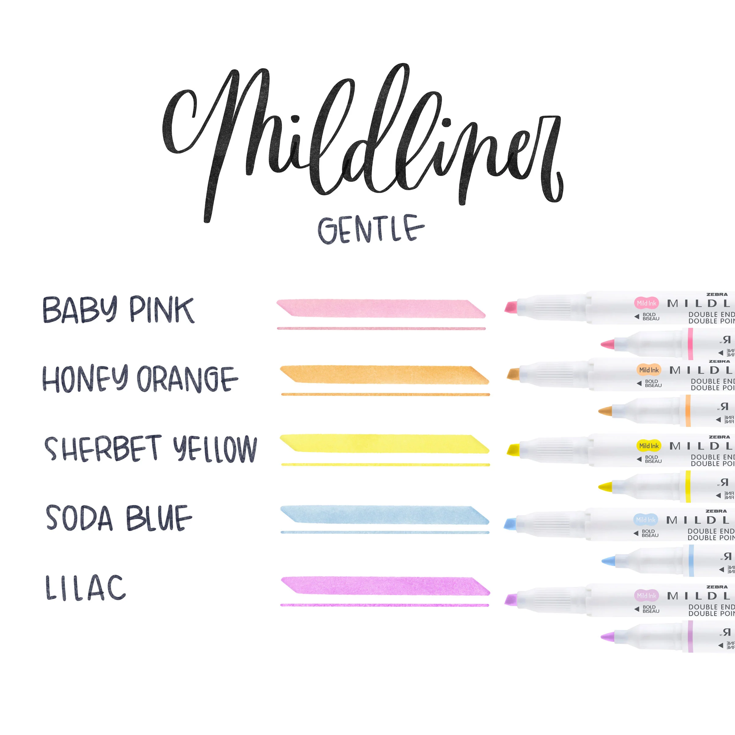 MILDLINER Dual-Tip Creative Highlighter - Image 67