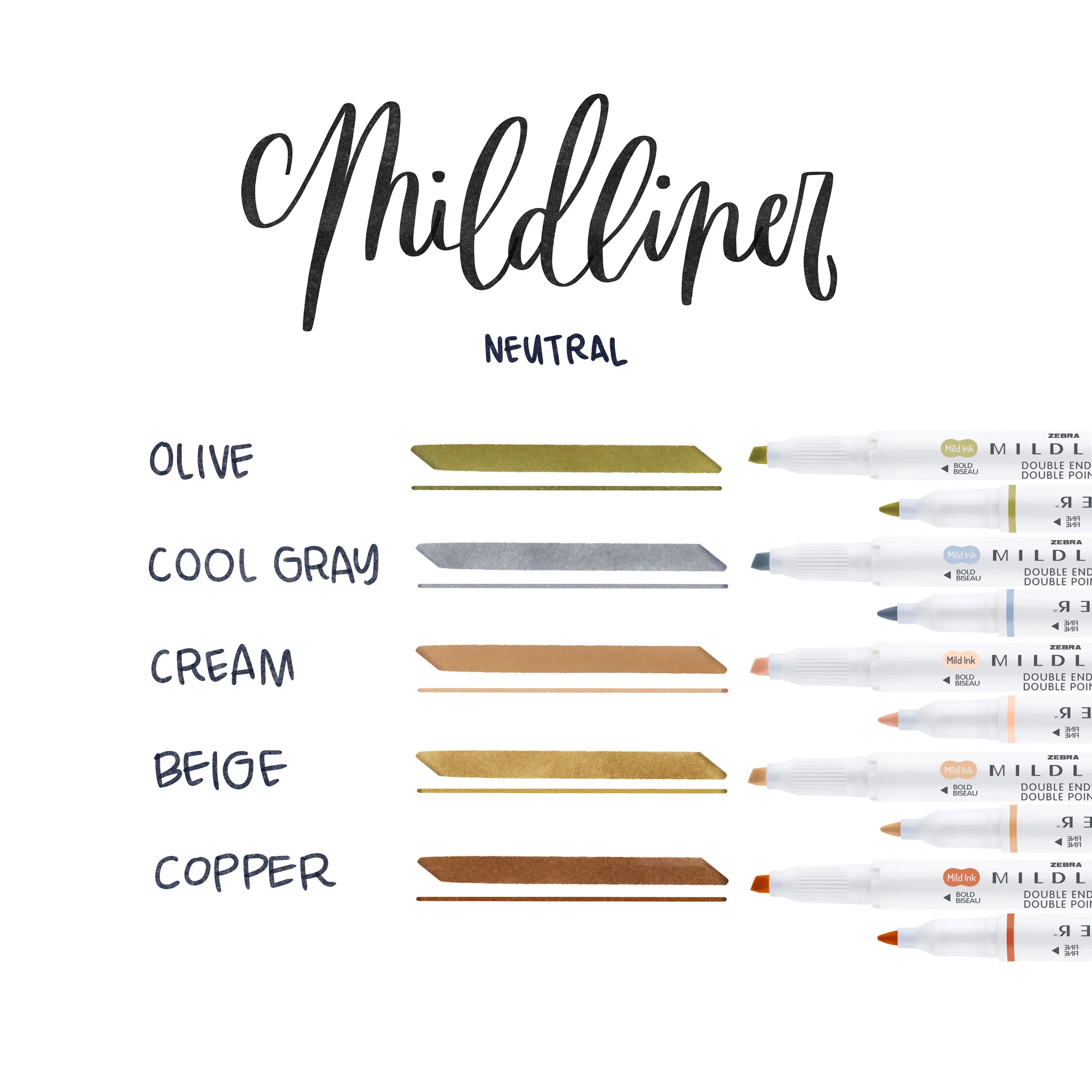 MILDLINER Dual-Tip Creative Highlighter - Image 94