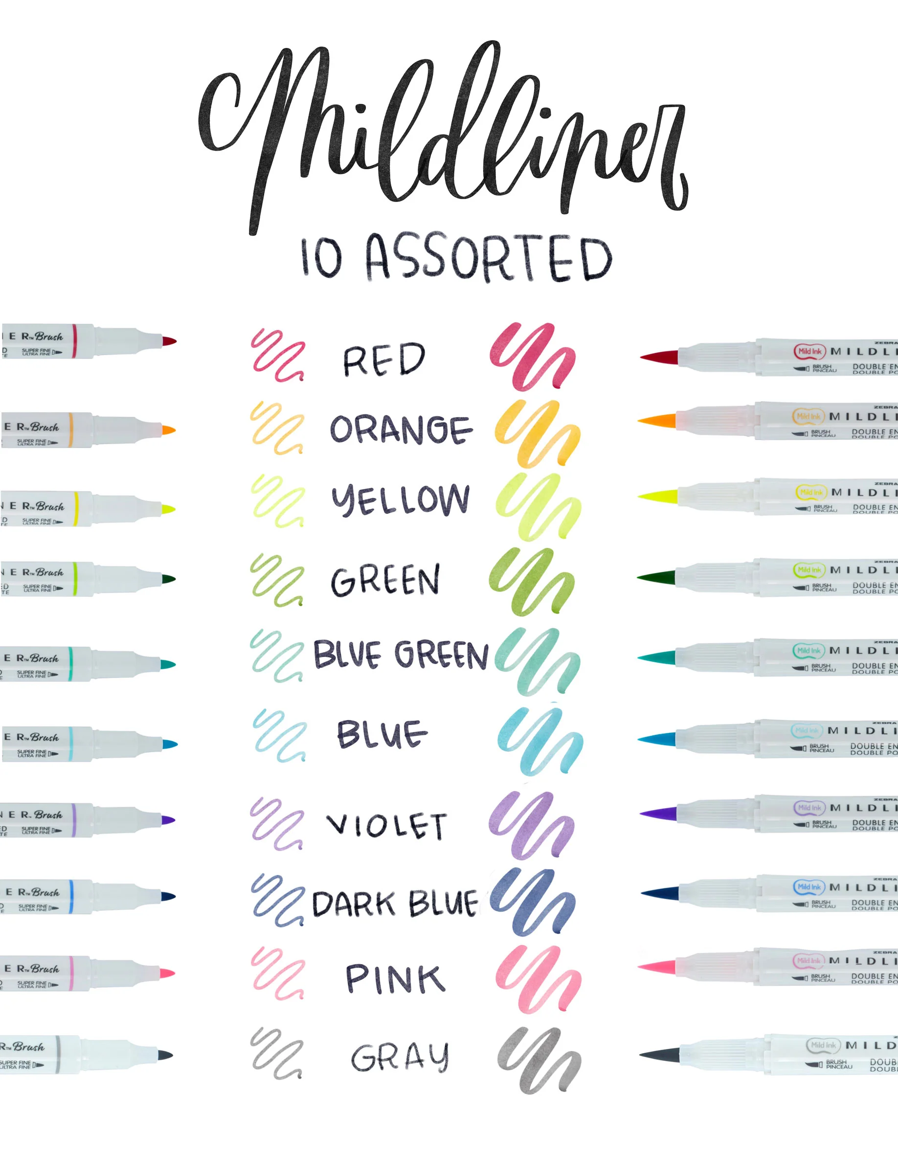 MILDLINER Dual-Tip Brush Pen - Image 30