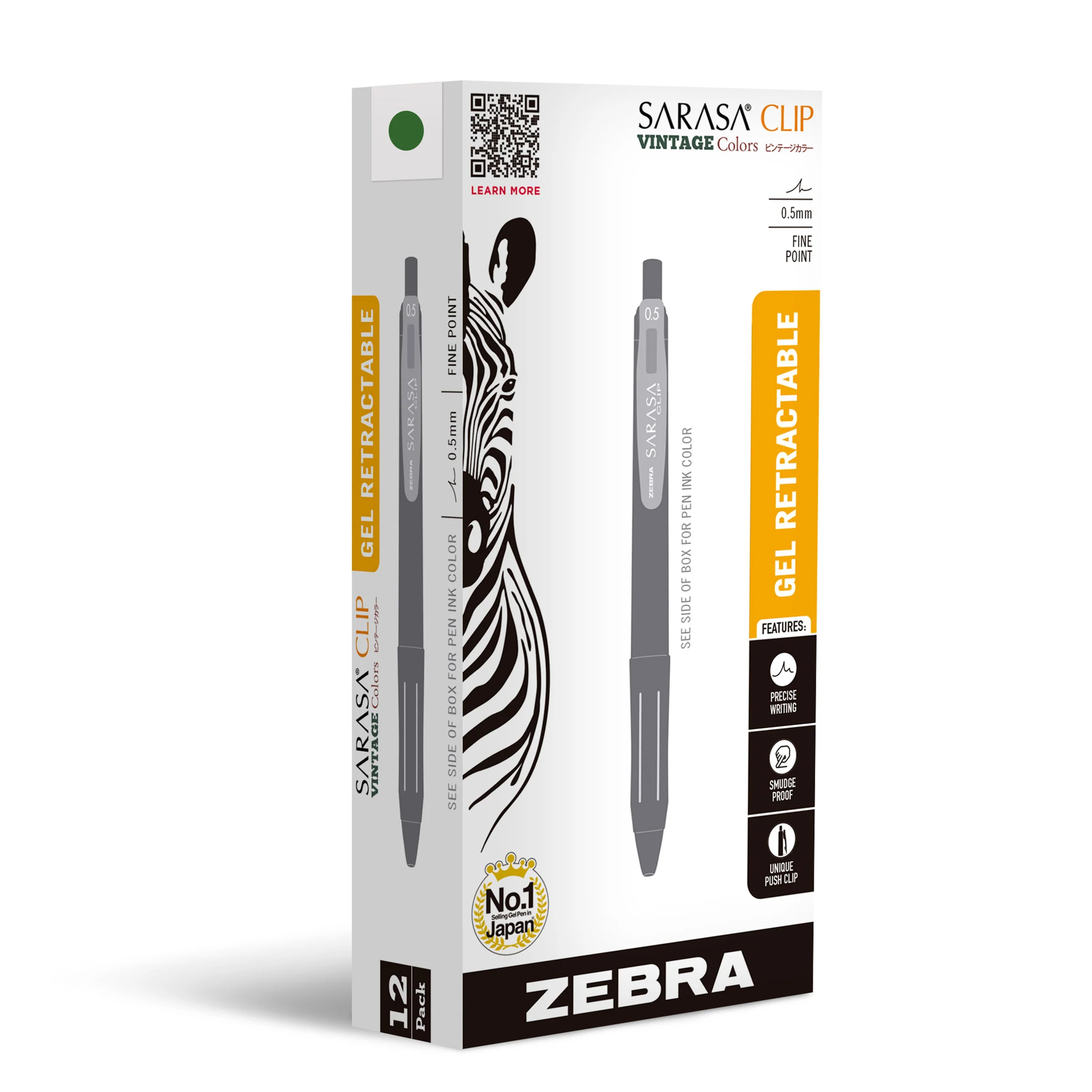 SARASA Clip Vintage Gel Retractable - Image 14
