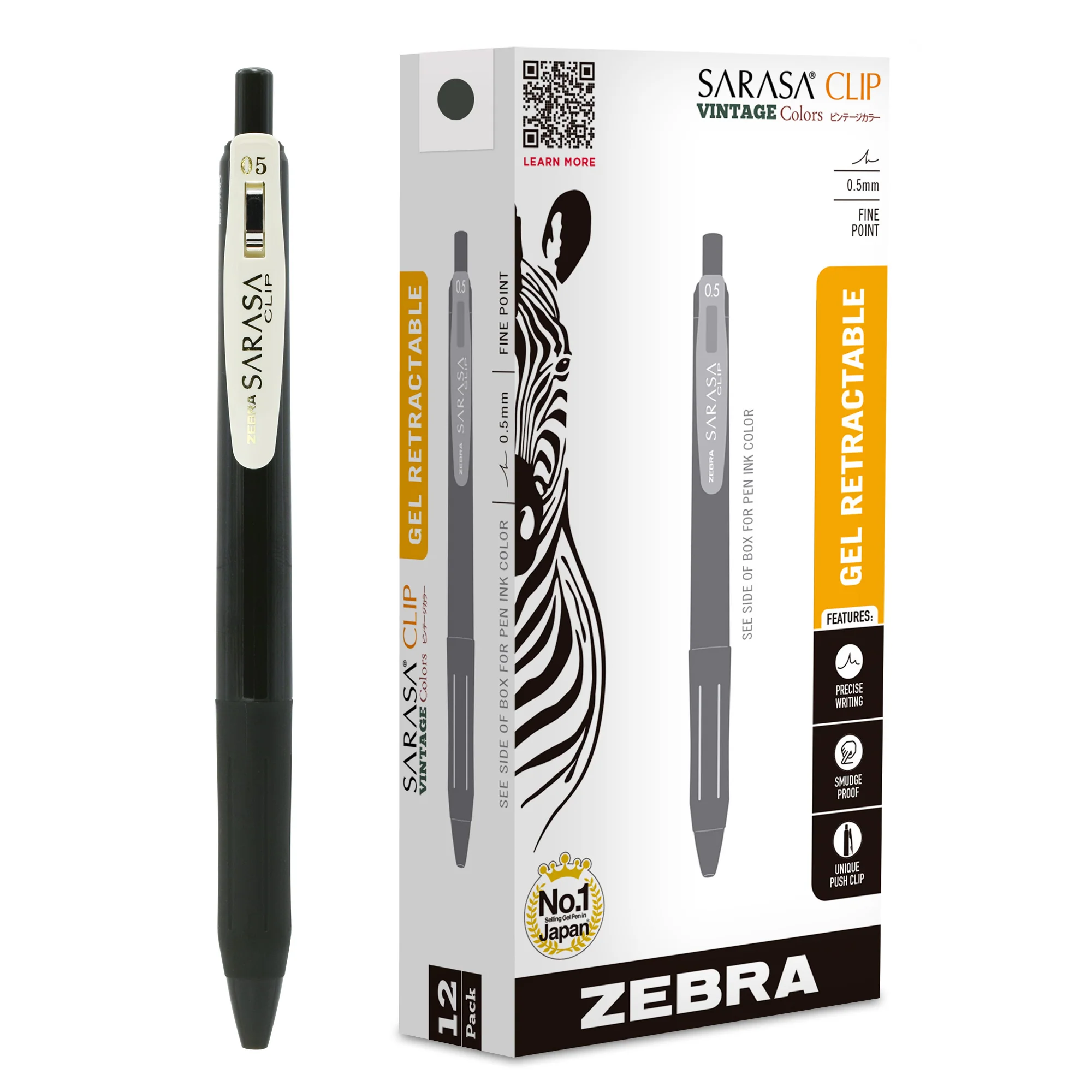 SARASA Clip Vintage Gel Retractable - Image 34