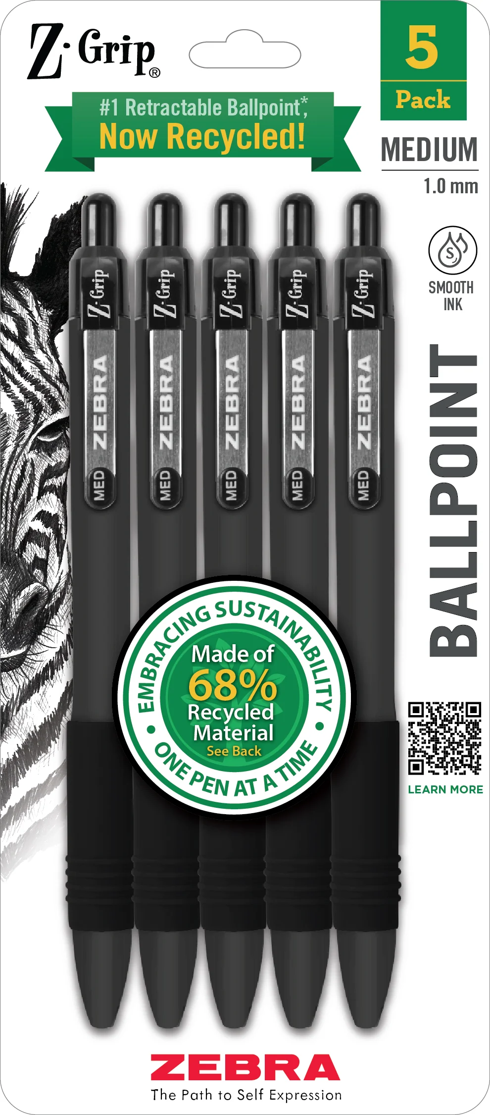 Z-Grip Recycled Retractable Ballpoint - Image 11