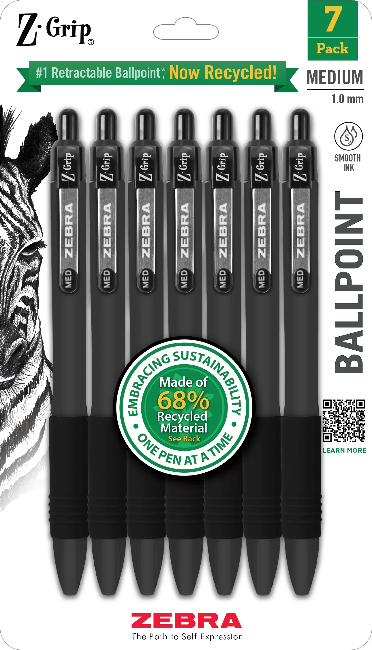 Z-Grip Recycled Retractable Ballpoint - Image 12