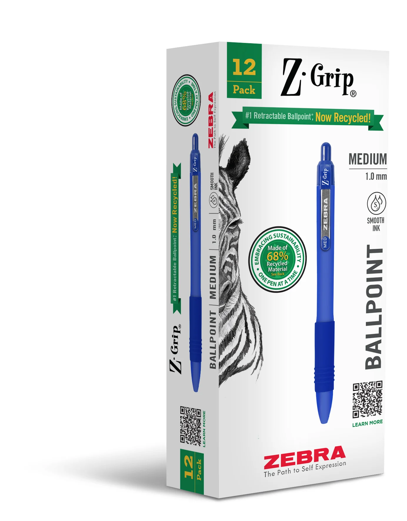 Z-Grip Recycled Retractable Ballpoint - Image 4