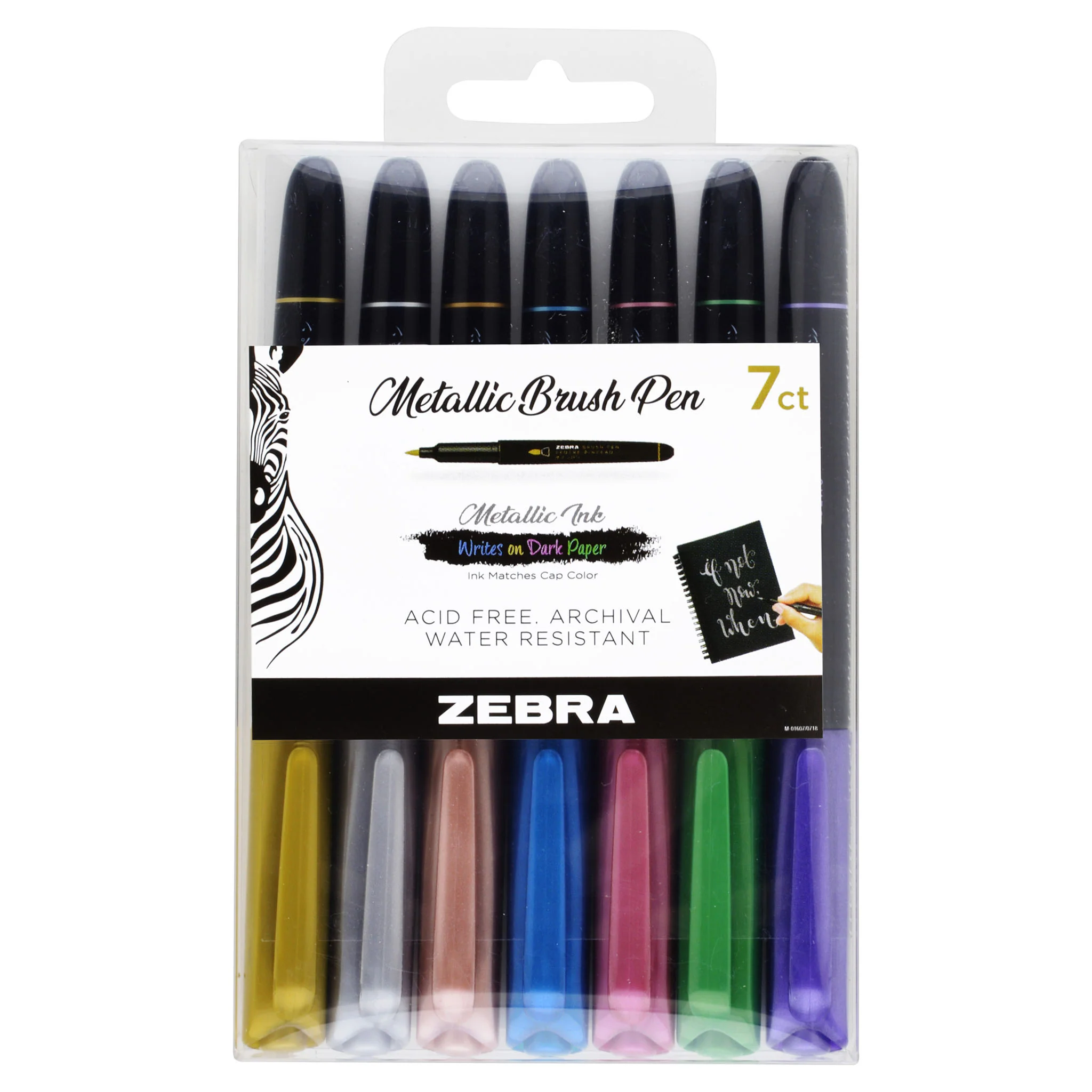 ZEBRA Brand Metallic Brush Pen - Image 4