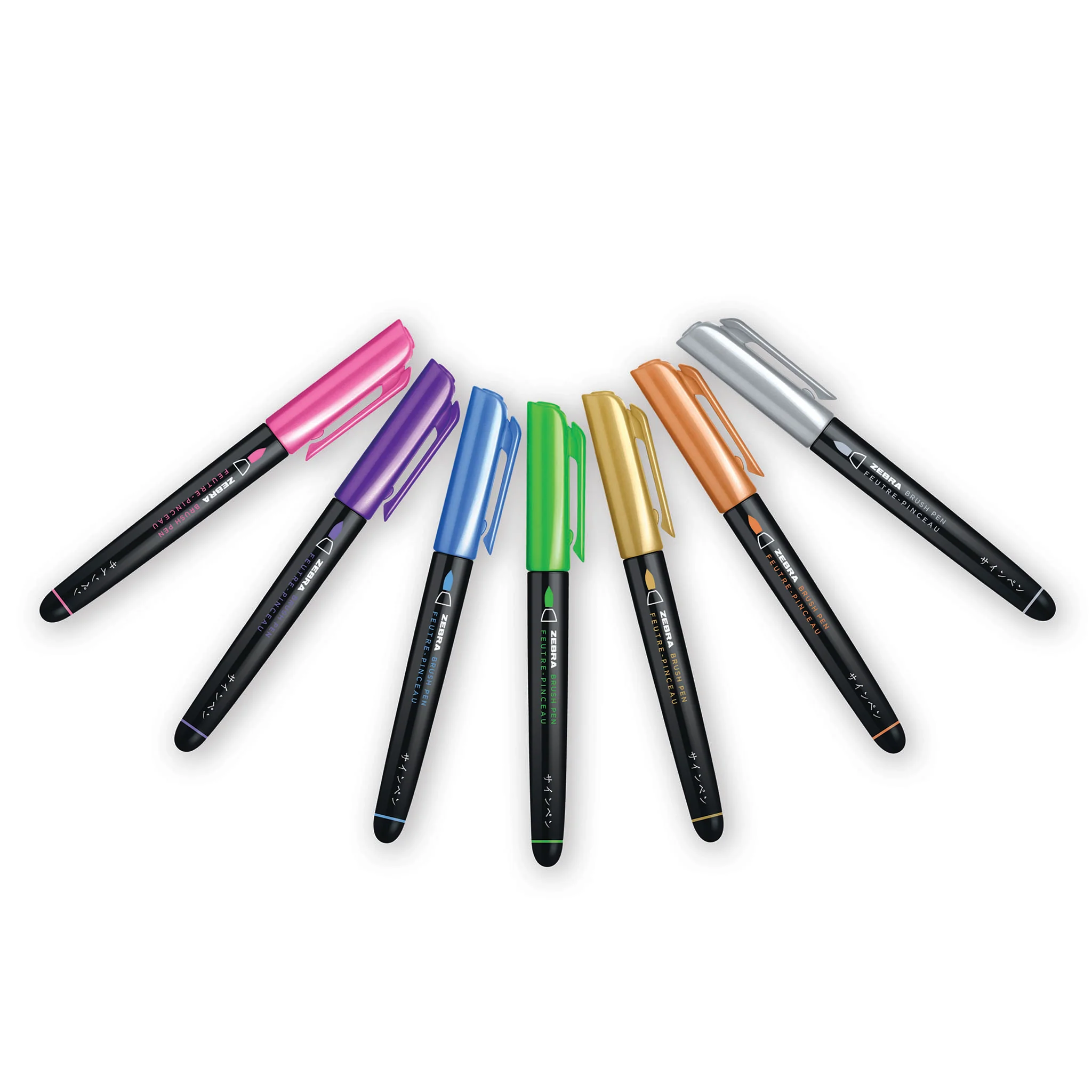 ZEBRA Brand Metallic Brush Pen - Image 5