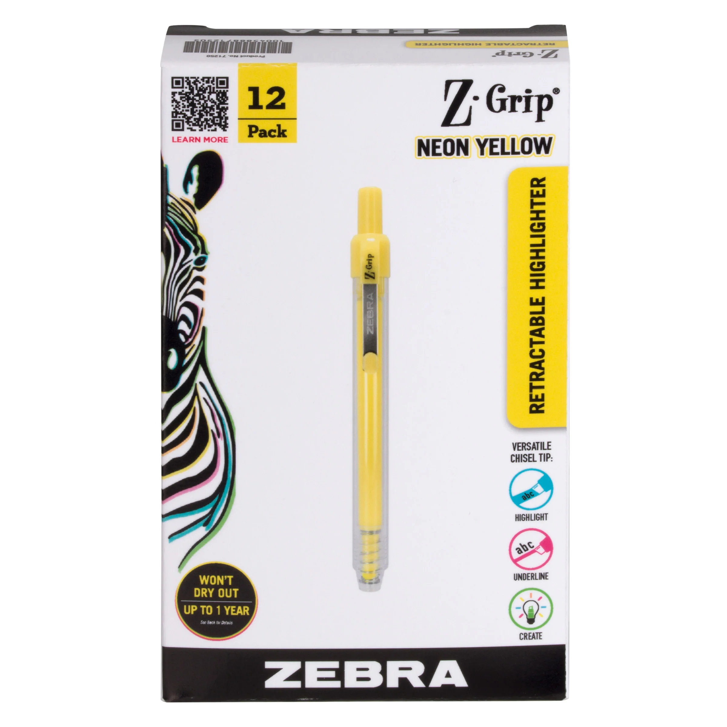 Z-Grip Retractable Highlighter - Image 12